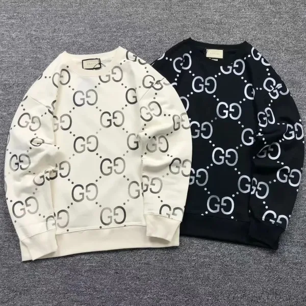 Gucci GG Circle Print Off-White Hoodie - 4