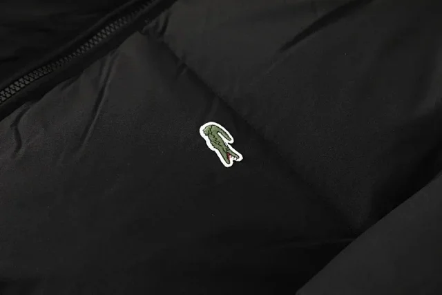 Lacoste Down Jackets Hooded quilted puffer jacket product detail image 9