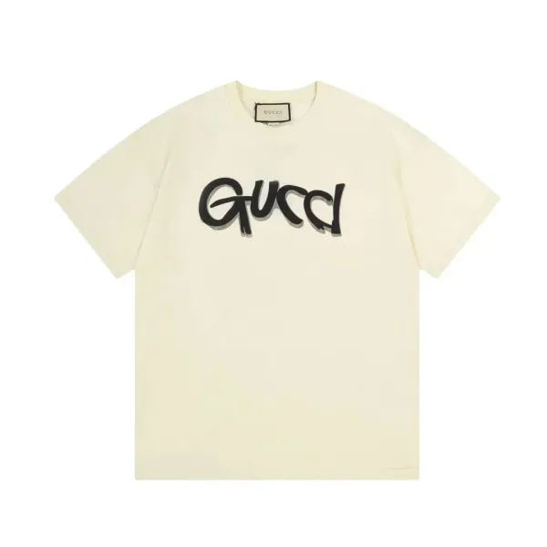 Gucci Monster Logo Graphic T-Shirt Black - 6