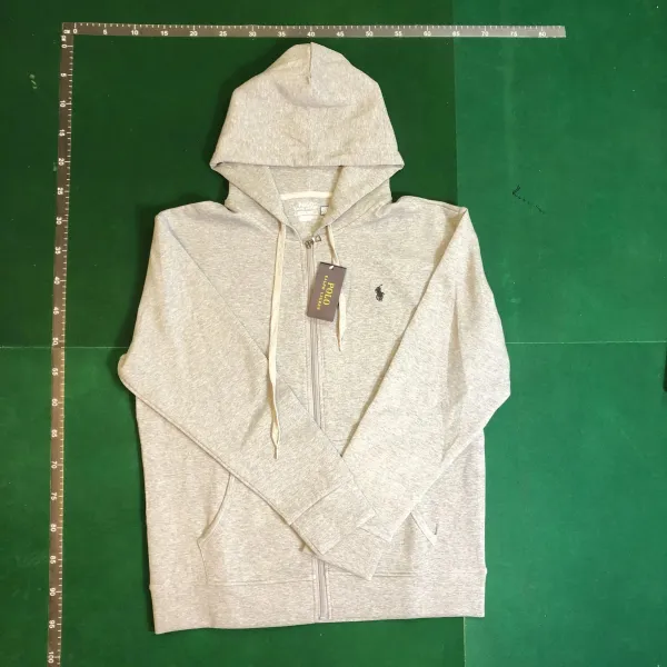 Lacoste Crocodile Embroidered Hoodie and Sweatpants Set Gray Casual-Set - 10