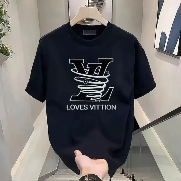 Louis Vuitton LV Monogram Print White T-Shirt - 2