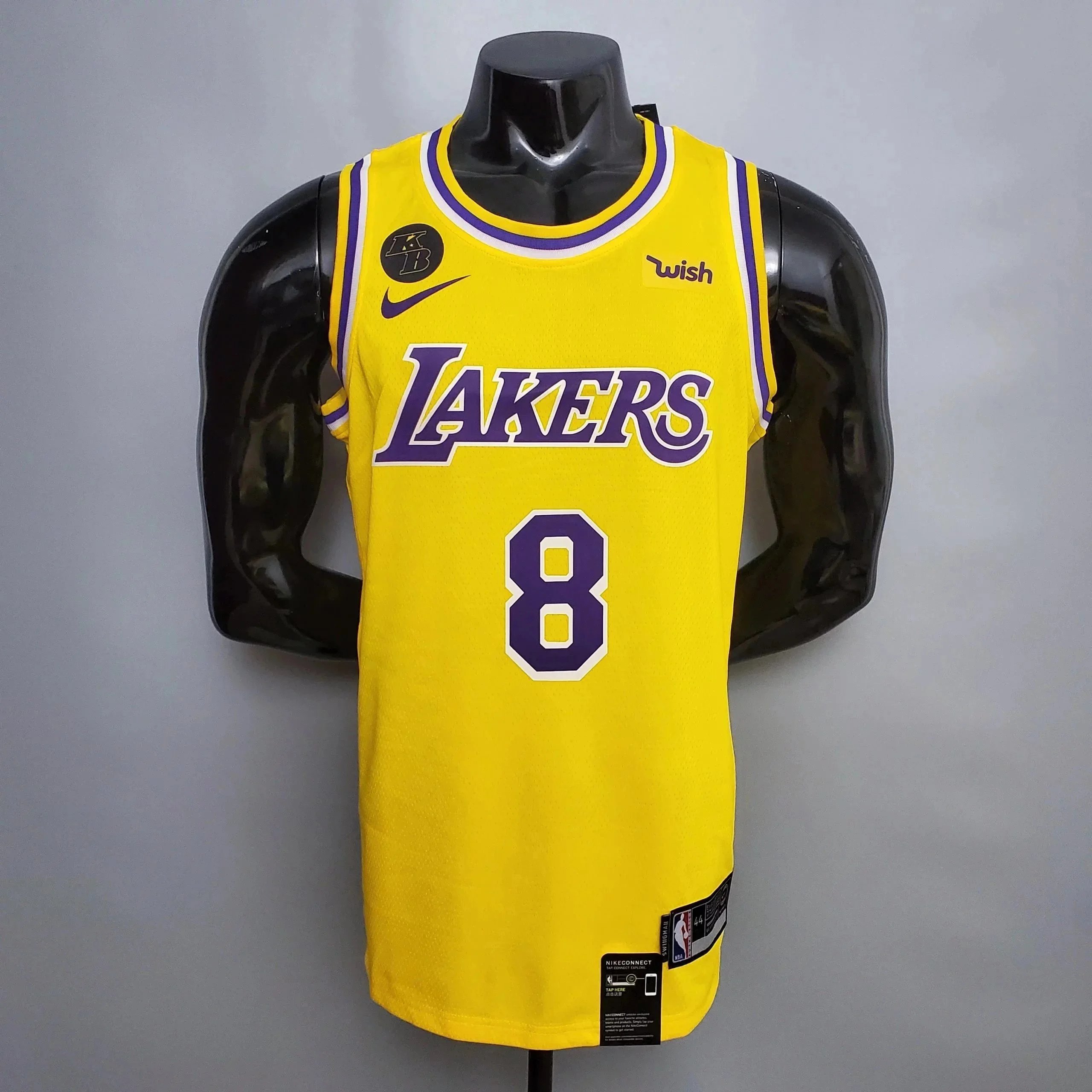 Nike NBA Los Angeles Lakers #3 Anthony Davis Statement Edition Jersey Yellow - 11