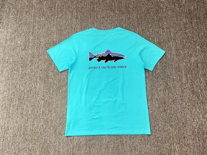 Patagonia Protect Our Home Water Trout T-Shirt Black - 4