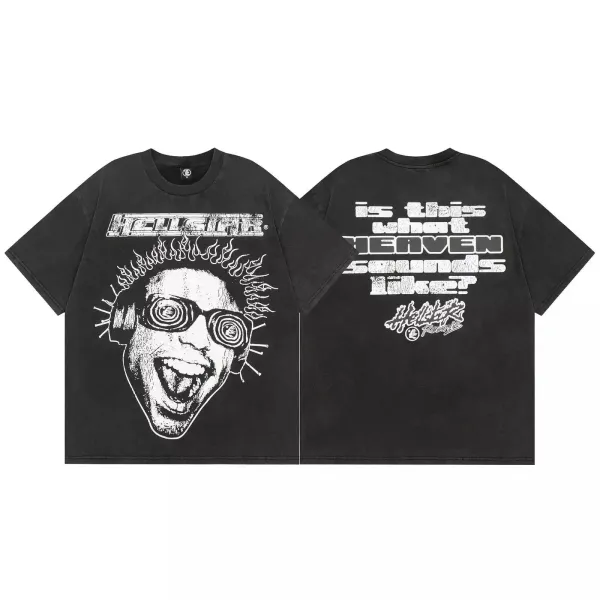 Design Post Malone Austin Album Graphic T-Shirt Beige T-Shirts - 7
