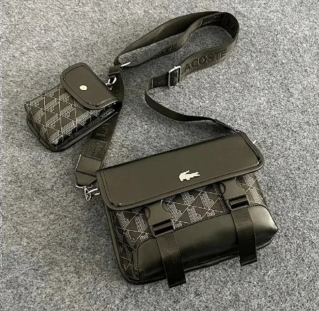 Lacoste Crossbody Bags Flap Bag with Matching Pouch product detail image 2