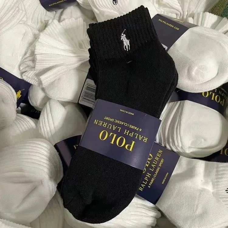 Ralph Lauren Socks Ribbed Classic Sport Socks, 6-Pair Pack image 3