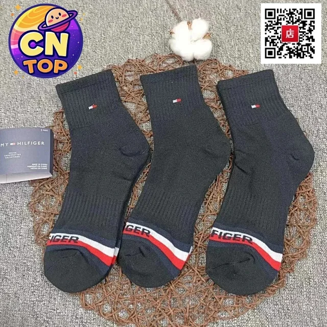 Tommy Hilfiger Socks Ribbed Crew Socks, 3-Pair Pack product detail image 6