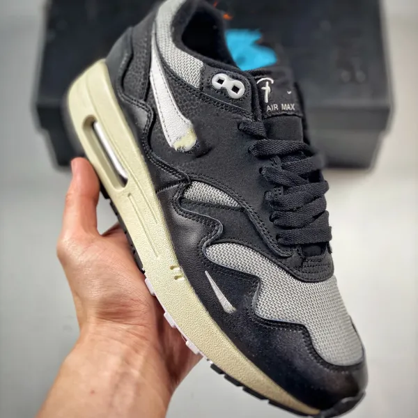 Nike Air Max 1 Royal Blue Gray Sneakers Running Shoes - 16