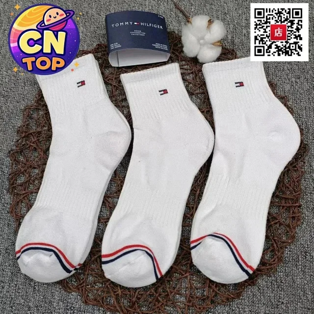 Tommy Hilfiger Socks Ribbed Crew Socks, 3-Pair Pack product detail image 5