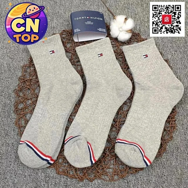 Tommy Hilfiger Socks Ribbed Crew Socks, 3-Pair Pack product detail image 9