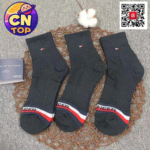 Tommy Hilfiger Socks Ribbed Crew Socks, 3-Pair Pack image 2