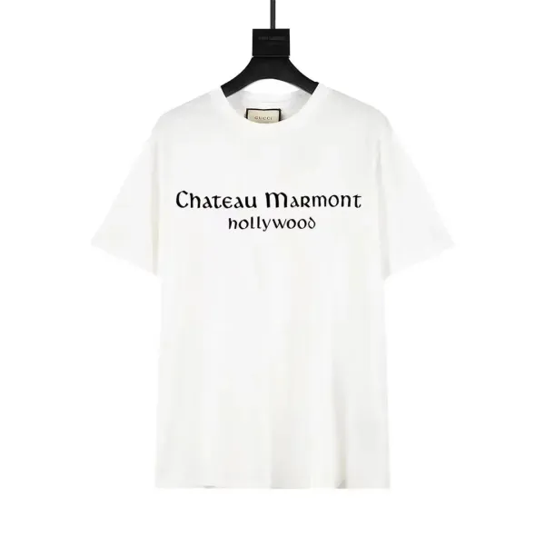 Gucci Welcome To California Graphic T-Shirt Beige - 10