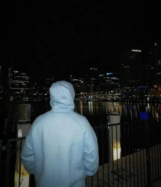 Nike Tech Fleece Hooded Jacket Light Blue Outerwear - 11