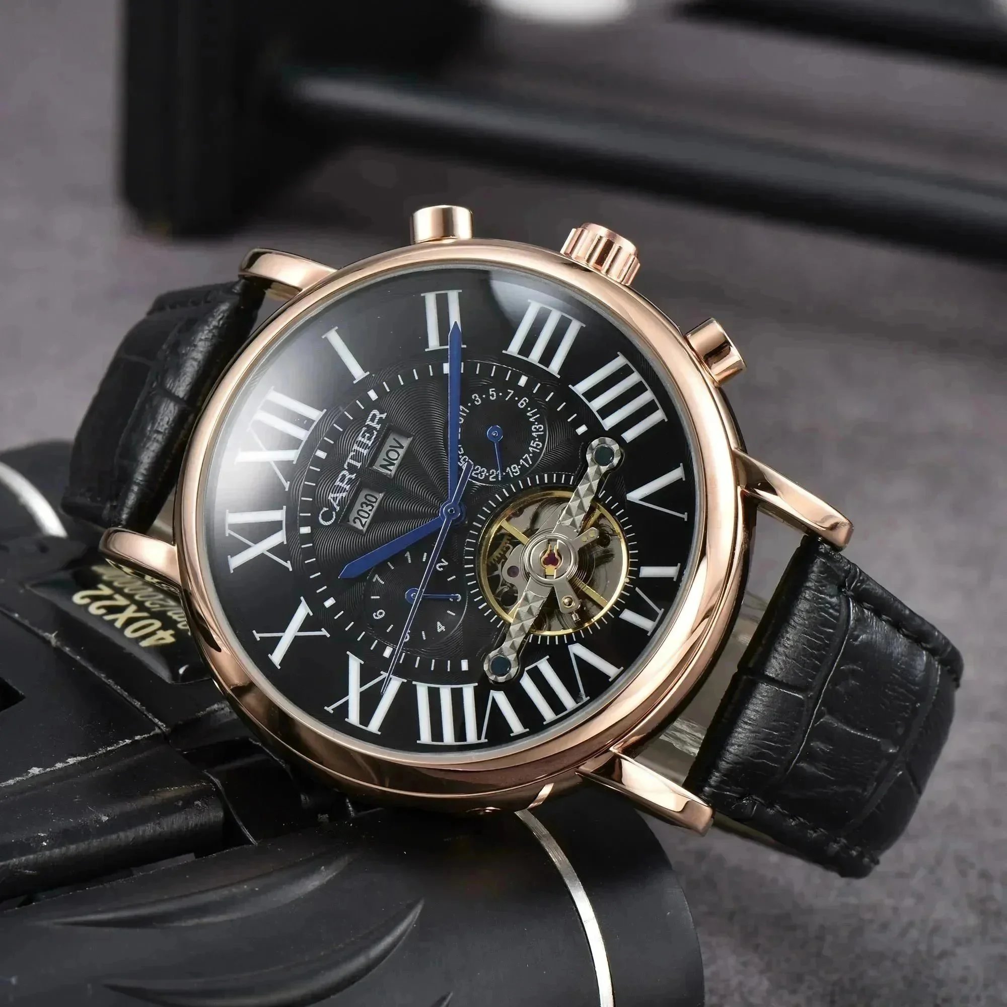 Cartier Watches Analog with Roman Numeral Dials image 3