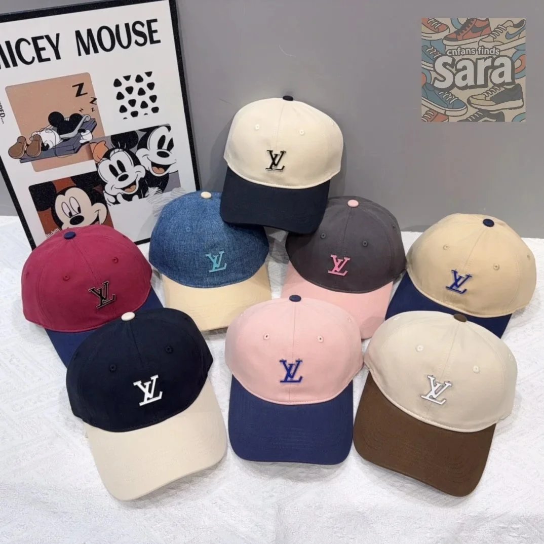 Louis Vuitton LV Logo Embroidered Baseball Cap