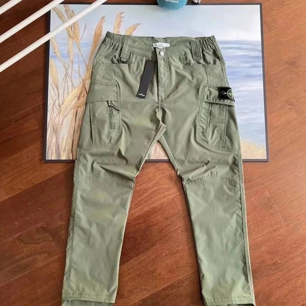 Stone Island Cargo Pants Gray - 8