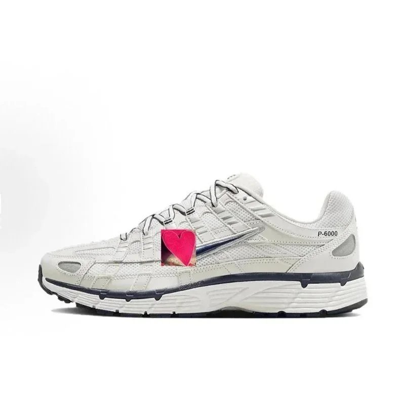 Nike P-6000 White Sneakers Running Shoes - 9