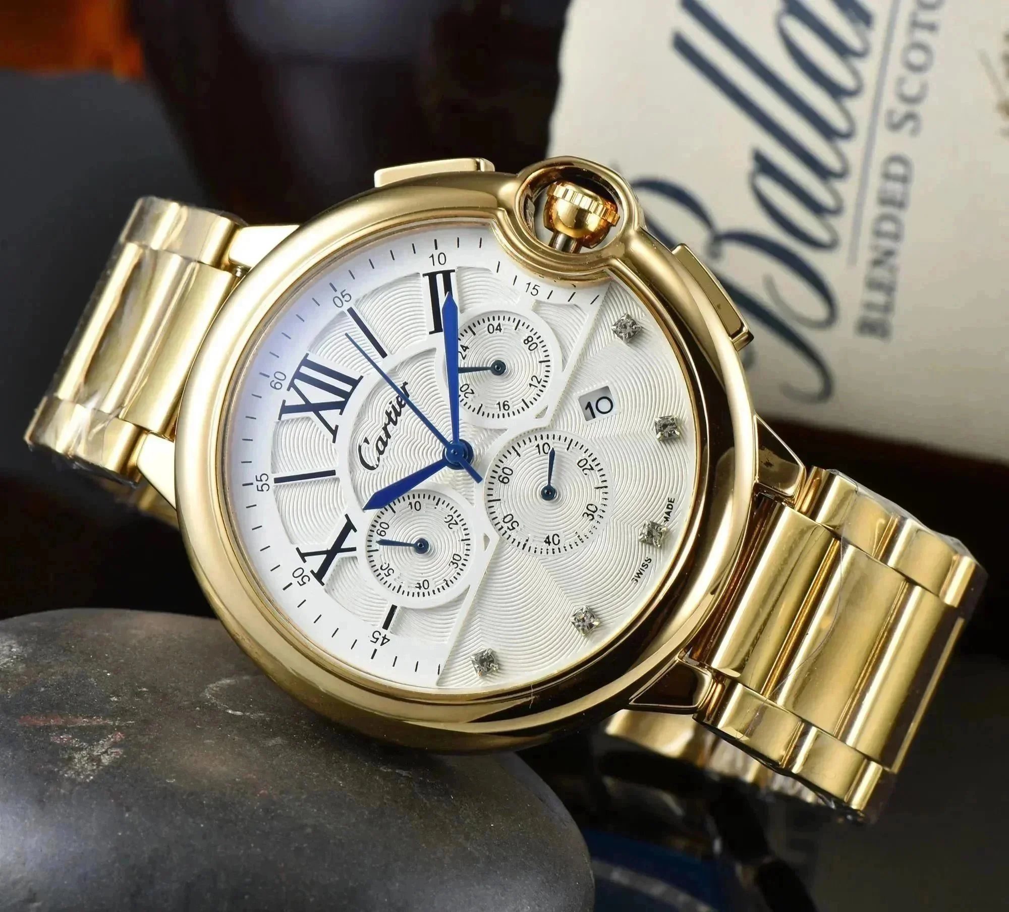 Cartier Watches Analog with Roman Numeral Dials — 30