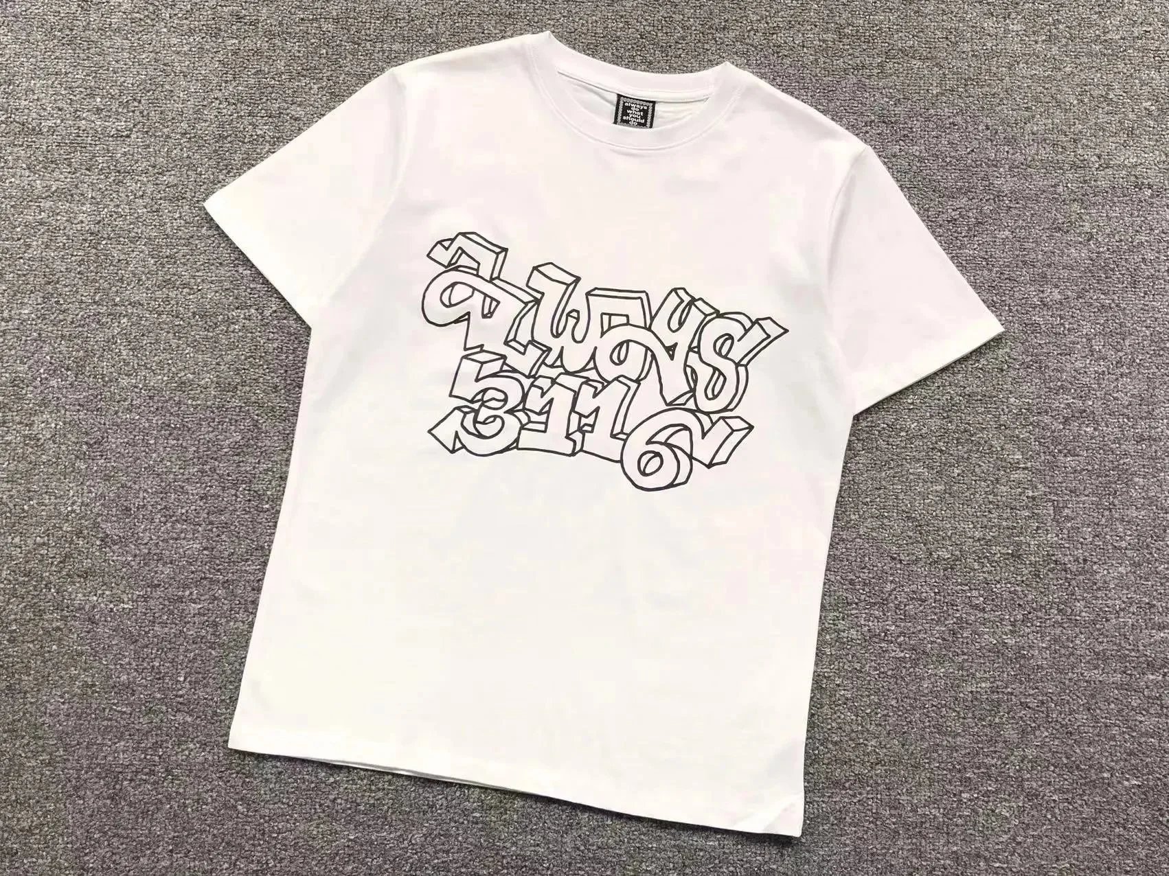 Design Always Logo Graphic T-Shirt White - 6