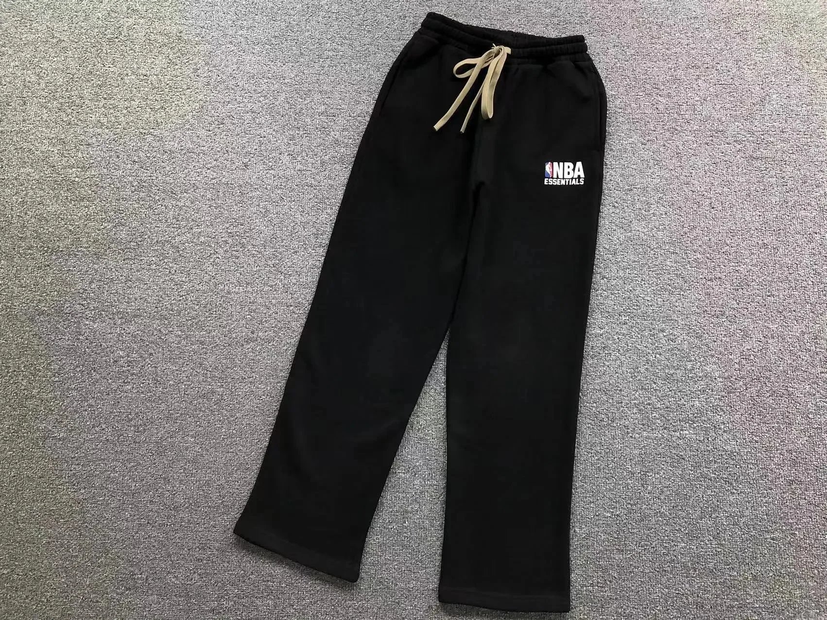 NBA Essentials Logo Sweatpants Black - 6