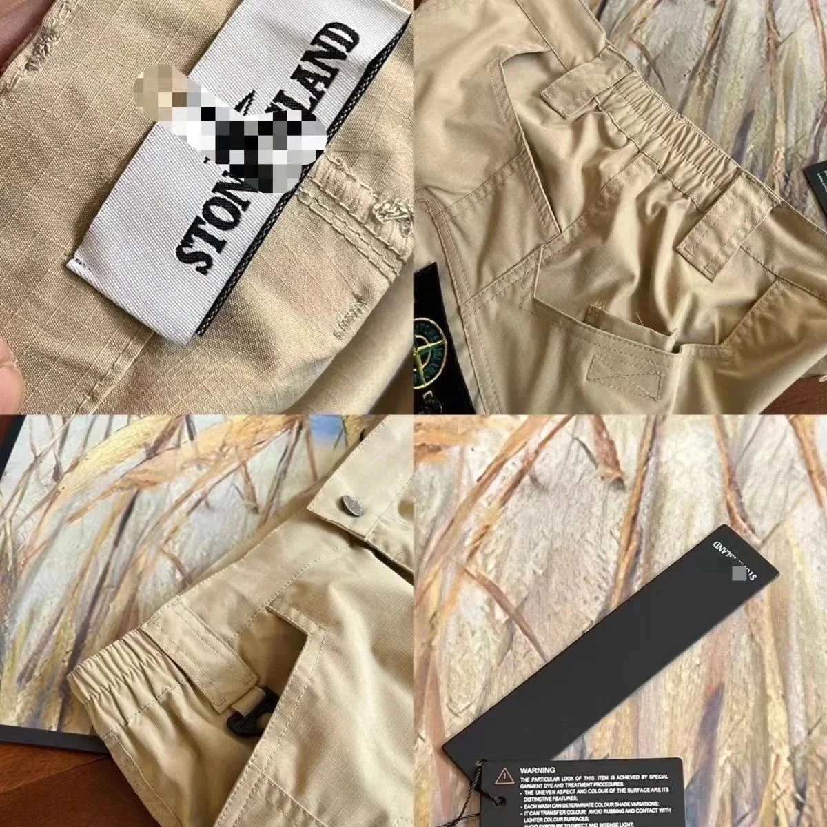 Stone Island Cargo Pants Gray - 7