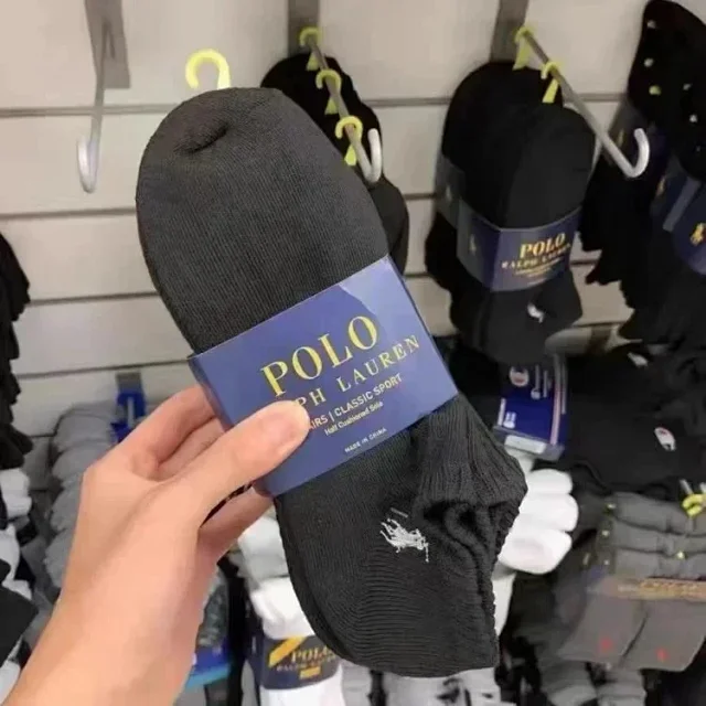 Ralph Lauren Socks Ribbed Classic Sport Socks, 6-Pair Pack product detail image 5