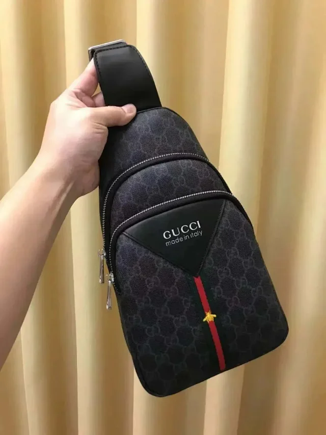 Gucci Crossbody Bags Sling Bag with Web Stripe product detail image 9