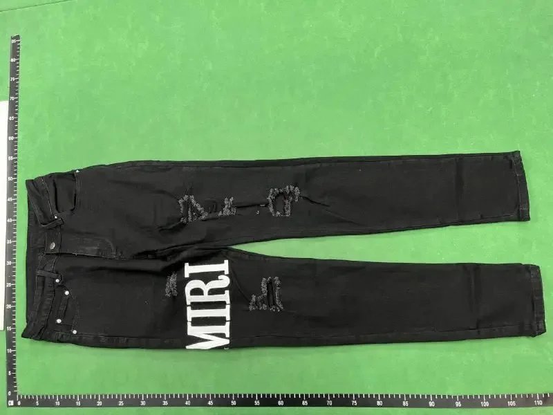 Design Star Print Distressed Slim Fit Jeans - 5