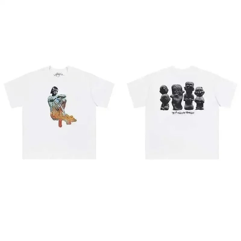 Cactus Jack Friends Graphic T-Shirt White - 4
