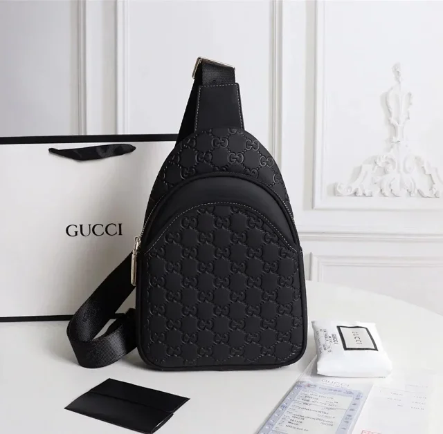Gucci Crossbody Bags Sling Bag with Web Stripe product detail image 4