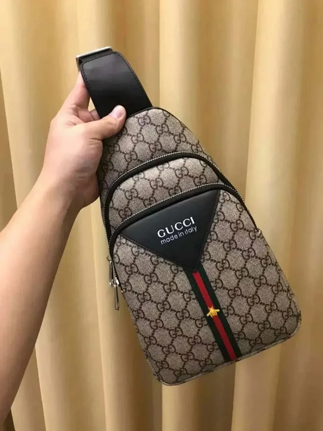 Gucci Crossbody Bags Sling Bag with Web Stripe product detail image 10