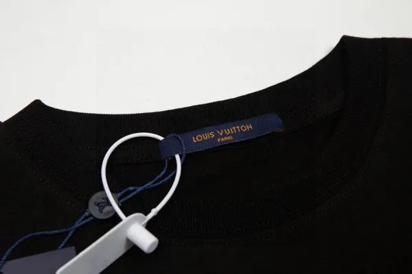 Louis Vuitton Flower Signature Black T-Shirt - 3