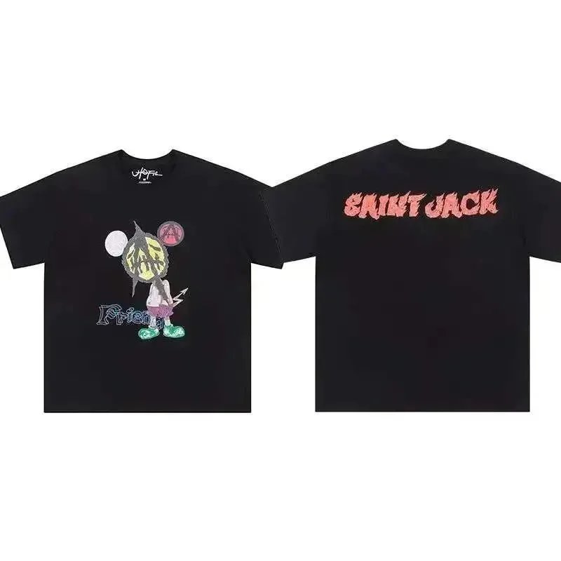 Cactus Jack Friends Graphic T-Shirt White - 8