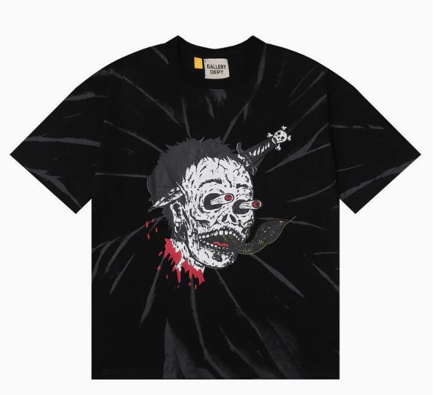 Gallery Dept Buried Alive! Black T-Shirt - 7