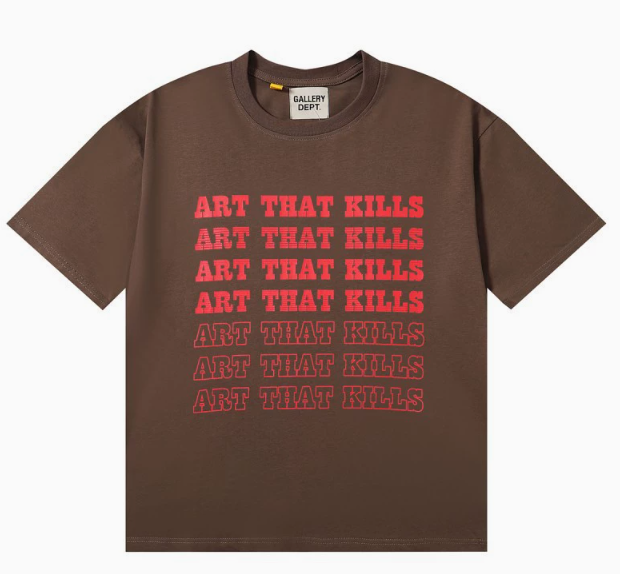 Gallery Dept Buried Alive! Black T-Shirt - 4