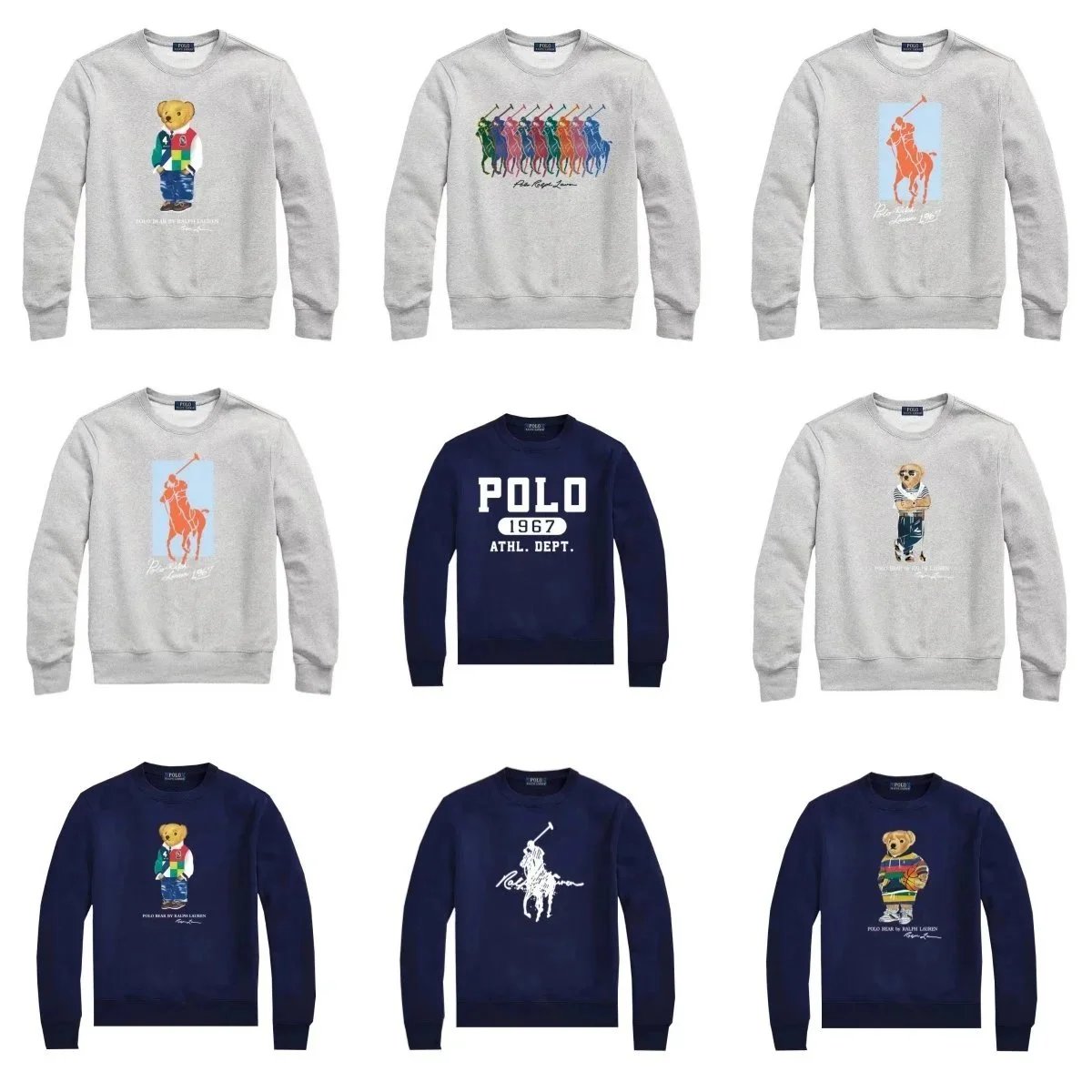 Polo Ralph Lauren Polo Bear Sweatshirts [28 styles]