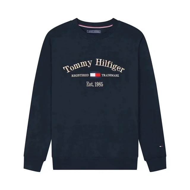 Tommy Hilfiger Hoodies & Sweatshirts Crewneck Logo Sweatshirt product detail image 1