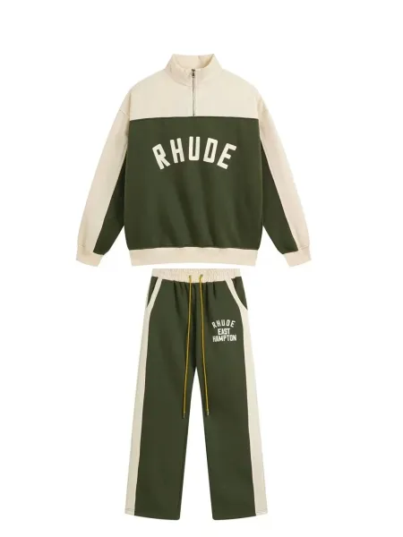 GRA Tracksuit Set Gray Black Neon Yellow - 5