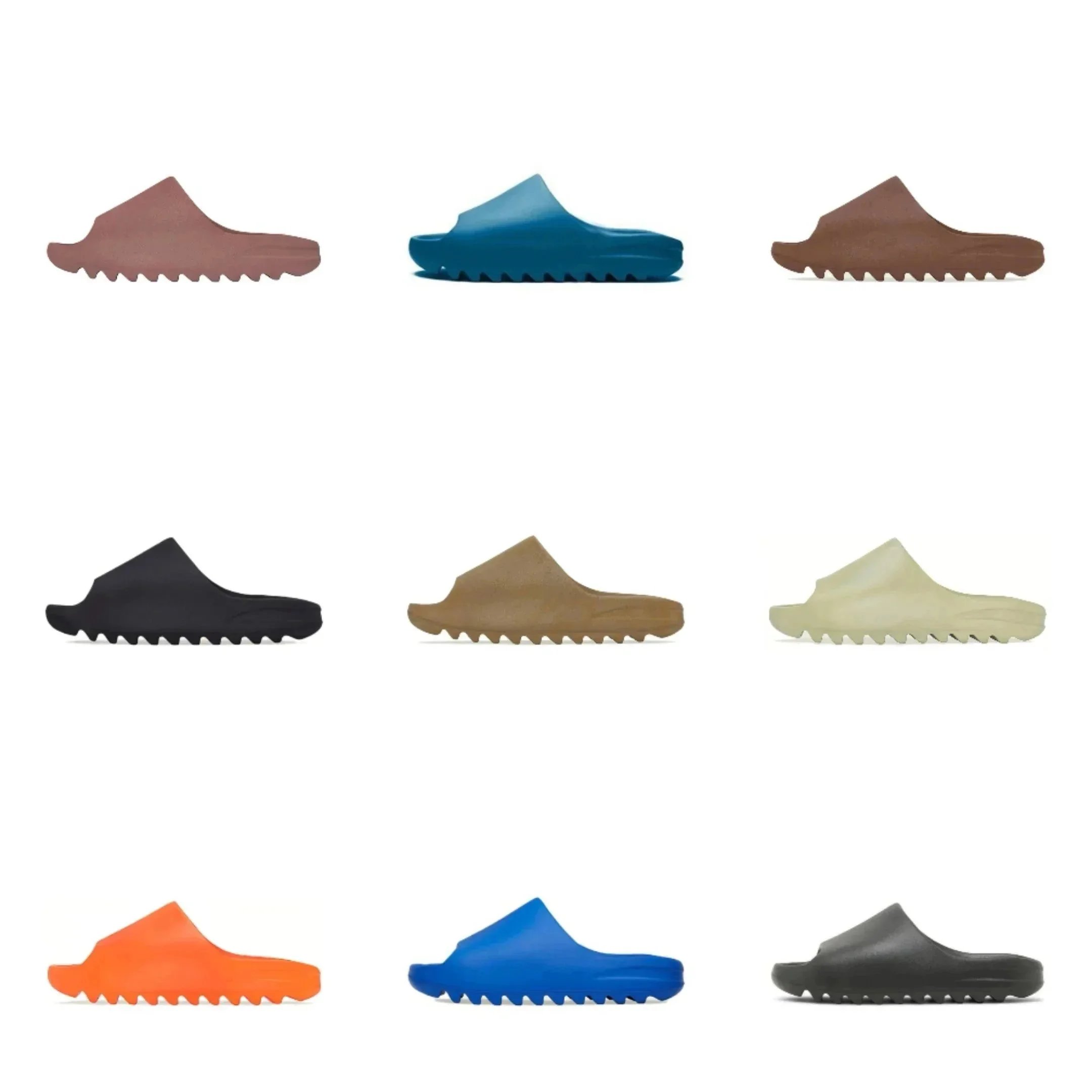 Adidas Yeezy Slide Teal Blue Slippers - 2