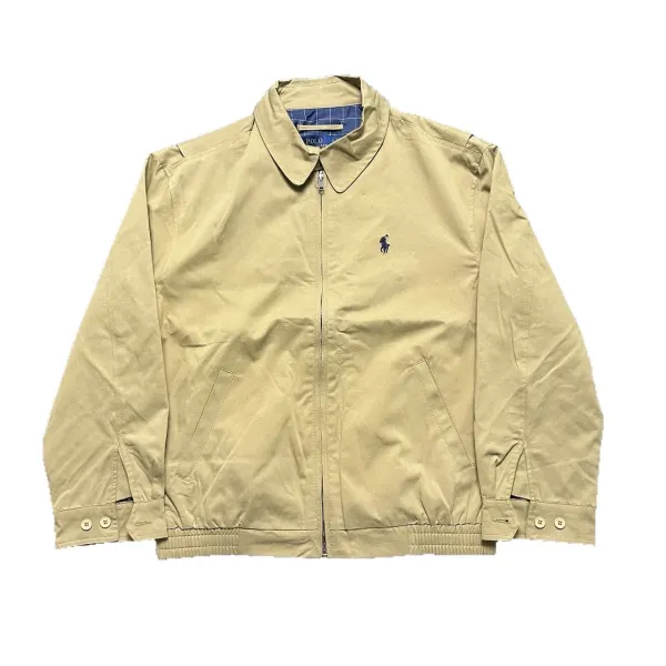 Polo Ralph Lauren Classic Fit Zip-Up Jacket Black Outerwear - 6