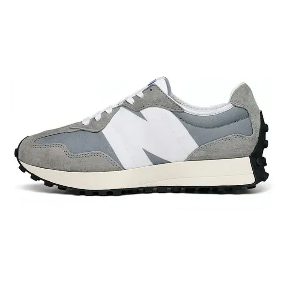 New Balance 327 Beige Suede Sneakers - 8