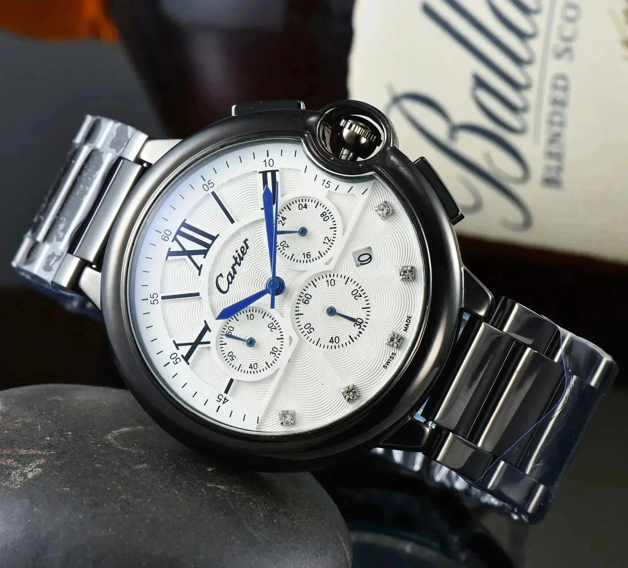Cartier Watches Analog with Roman Numeral Dials image 8