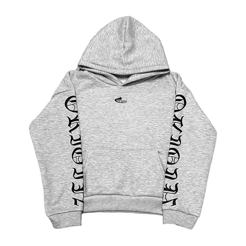 GRA Gothic Script Sweatpants Gray - 9