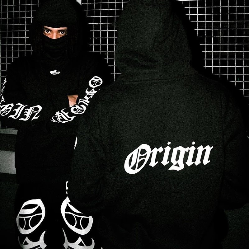 GRA Gothic Script Sweatpants Gray - 7