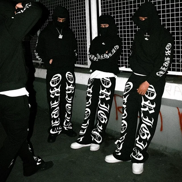 Origin Hoodies & Sweatshirts Letter-Print Pullover Hoodie product detail image 5