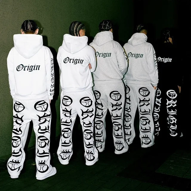 Origin Hoodies & Sweatshirts Letter-Print Pullover Hoodie product detail image 7