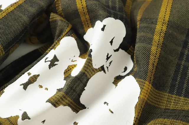 Denim Tears Matching Sets Plaid cotton wreath-print button-front shirt and trousers set product detail image 36