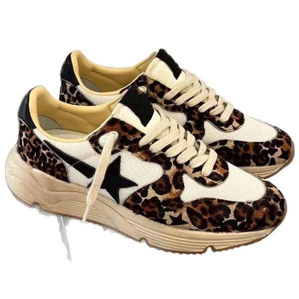 Star Dirty Sneakers Platform Casual Athletic Shoes
