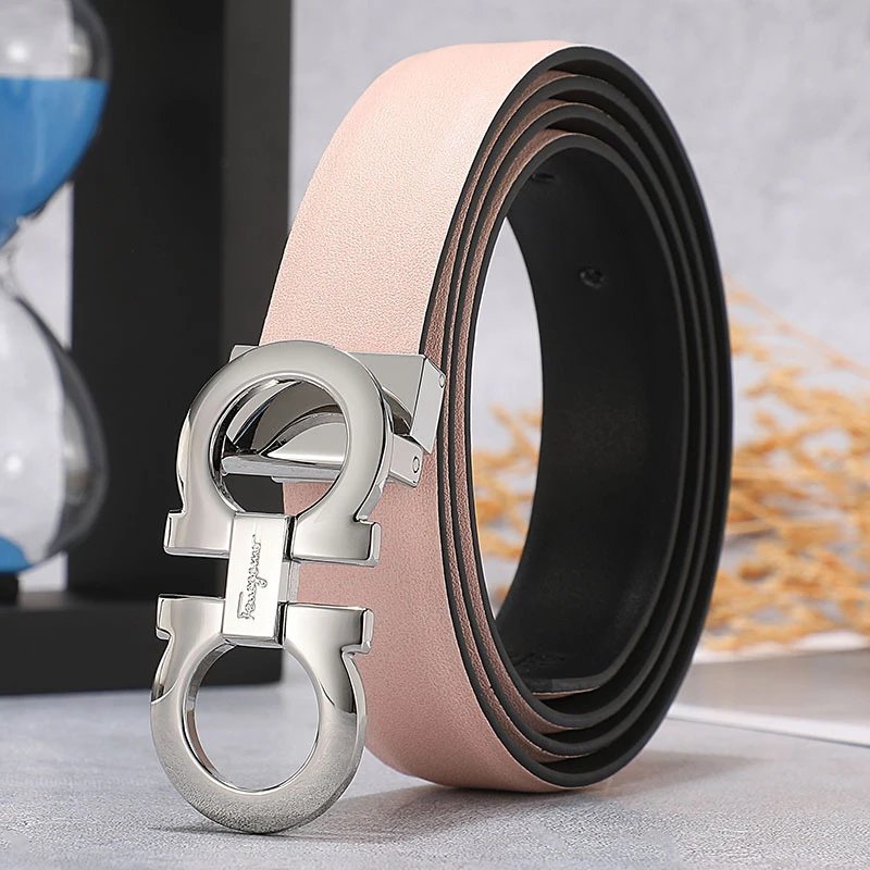 Pink Silver Buckle