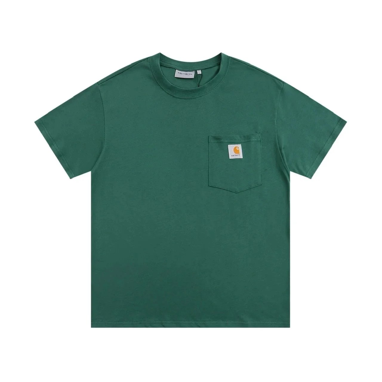 Carhartt Work In Progress Acid Wash Olive T-Shirt - 10